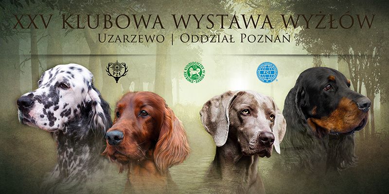 Krajowa Wystawa Psów Ras Myśliwskich i Klubowa Wystawa Wyżłów w Uzarzewie